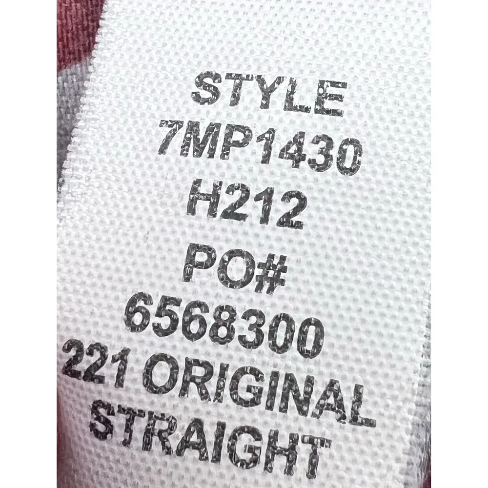 Lucky Brand 221 Original Straight Leg Blue Denim Jeans‎ Mens 36/30